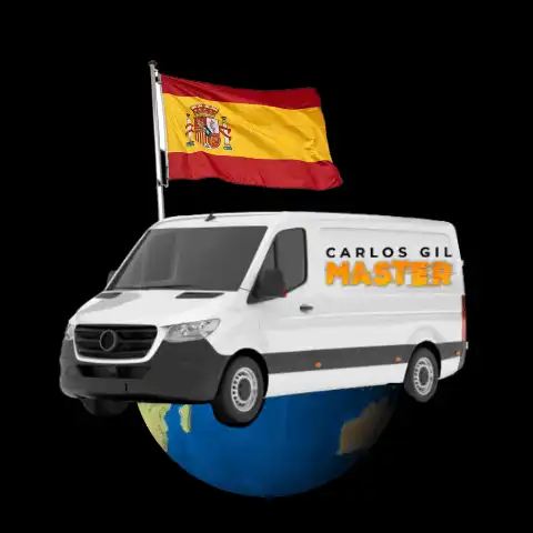 Van Carlos Gil Master recorriendo el mundo